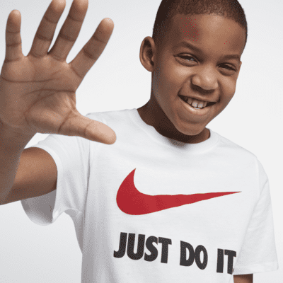 Nike Just Do It Swoosh Older Kids' (Boys') T-Shirt