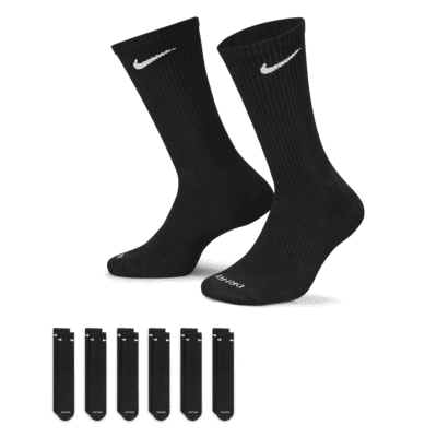 Nike Everyday Plus Cushioned Training Crew Socks (6 Pairs)