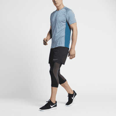 Breathe Miler Cool Short-Sleeve Running Top. Nike ID