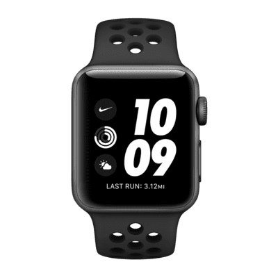 Apple watch series3 Nike+ GPS 42　シルバー本体