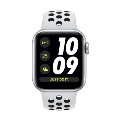 Apple Watch Nike+ Series 4 (GPS) mit Nike Sportarmband 40 mm Open Box ...