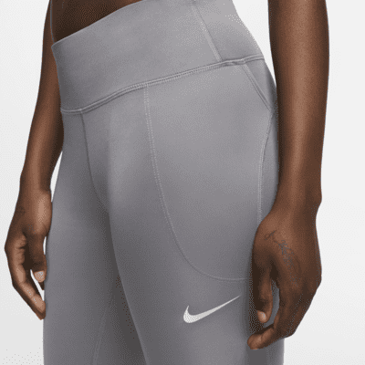 Leggings de running cortos de tiro medio para mujer Nike Fast. Nike.com