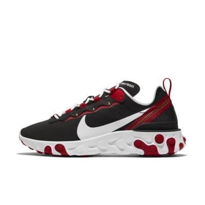 black and red nike reacts