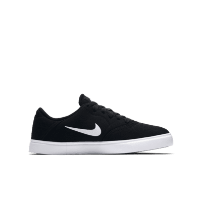 Tenis de skateboarding para niños talla grande Nike SB Check Canvas