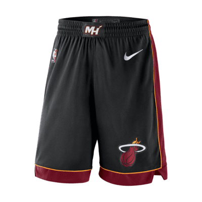 Miami Heat Icon Edition Nike NBA Swingman Shorts für Herren