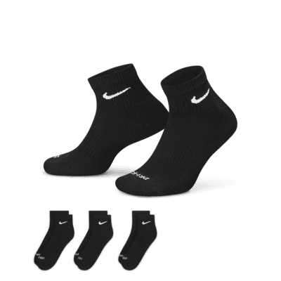 Calcetines de entrenamiento al tobillo (3 pares) Nike Everyday Plus Cushioned