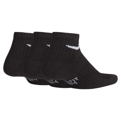 Nike Everyday Older Kids' Cushioned Ankle Socks (3 Pairs)