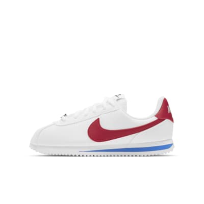 nike red and white cortez