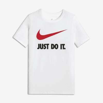 Nike Just Do It Swoosh Older Kids' (Boys') T-Shirt