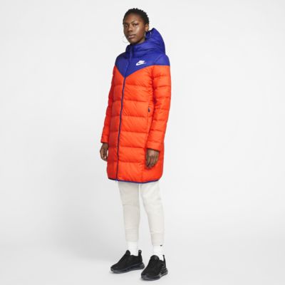 nike down fill jacket red