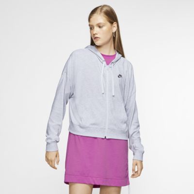 nike sportswear full zip front hoodie