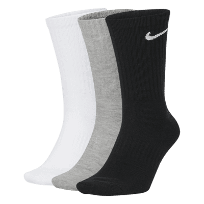 Nike Everyday Lightweight Training Crew Socks (3 Pairs). Nike NZ