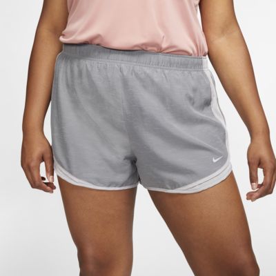 nike women's dry tempo plus size shorts