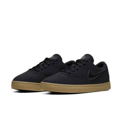 Tenis de skateboarding para niños talla grande Nike SB Check Canvas