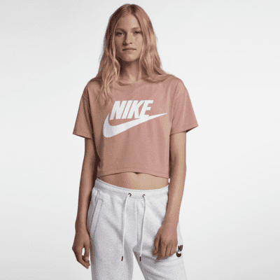 Nike Essential Cropped Women's Short-Sleeve Top. Nike HR