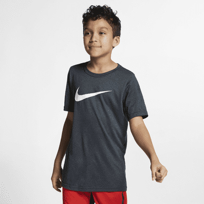 Están deprimidos Espectador Extraordinario Nike Dri-FIT Big Kids' (Boys') Training T-Shirt (Extended Size). Nike.com