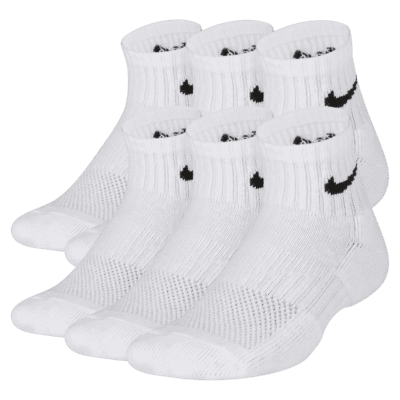 Nike Everyday Kids' Cushioned Ankle Socks (6 Pairs)