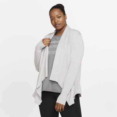 nike plus size cardigan