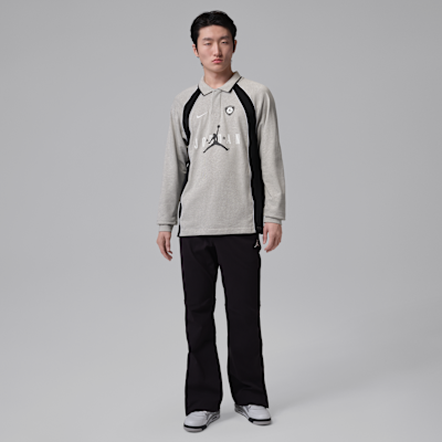 Ανδρική μακρυμάνικη φανέλα σε στιλ μπλούζας πόλο Jordan Flight