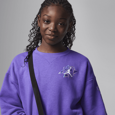 Jordan Take Flight Snap Crew Big Kids Top