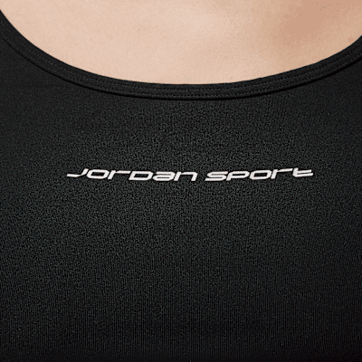 Playera de manga corta de tejido Knit cropped para mujer Jordan Sport