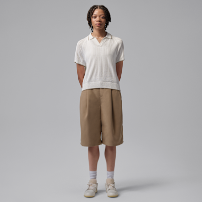 Jordan Sport Örgü Kadın Golf Polo Üstü görsel 5