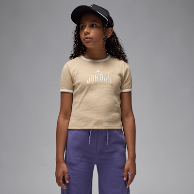 Jordan Older Kids' Semi-Cropped Ribbed T-Shirt