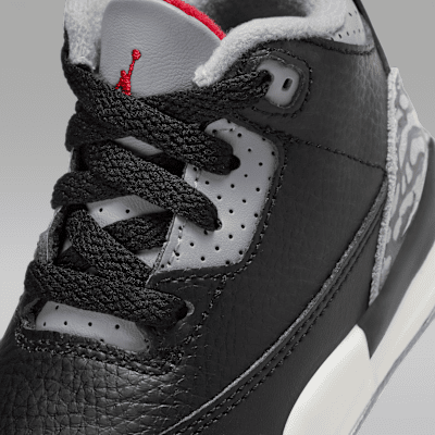 ジョーダン 3 レトロ "Black Cement" ベビーシューズ