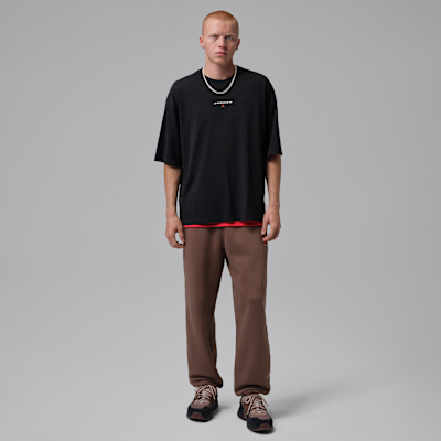Jordan Flight Essentials Oversize Yama Detaylı Erkek Tişörtü görsel 7