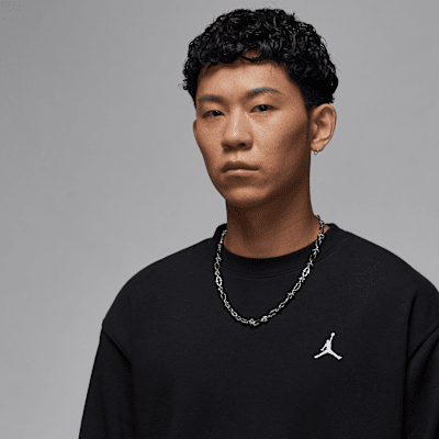 조던 브루클린 플리스 남성 크루넥 스웻셔츠