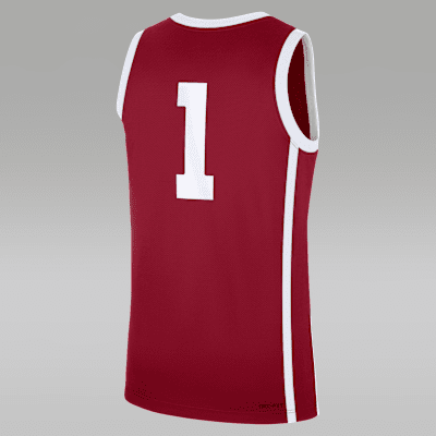 Jersey de básquetbol universitario marca Jordan para hombre Oklahoma Sooners Replica