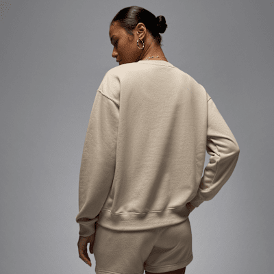 Sudadera de cuello redondo de French Terry para mujer Jordan Brooklyn Fleece