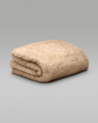 Женские  Jordan Brooklyn Fuax Fur Blanket