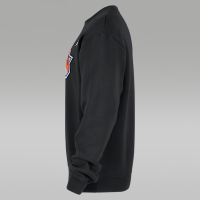New York Knicks Statement Essentials Men's Jordan NBA Fleece Crew-Neck Sweatshirt