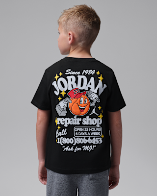 Детская футболка Jordan Little Kids' MJ's Repair Shop