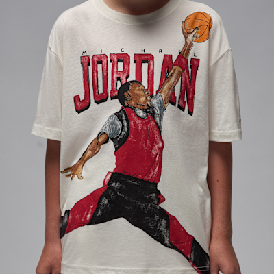 Playera Sketch para niños talla grande Jordan