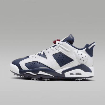 Air jordan retro sales 6 shoes in white/red/blue
