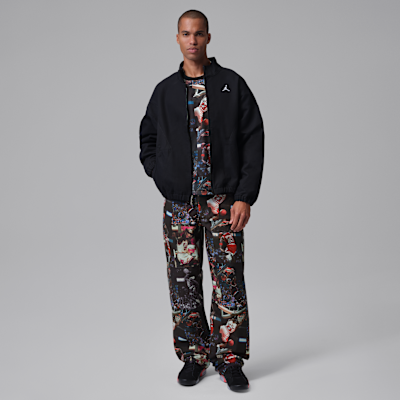 조던 플라이트 남성 프린트 긴팔 저지