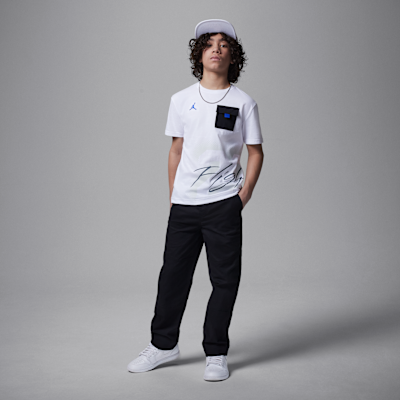 Calças de tecido entrançado Jordan Essentials Júnior