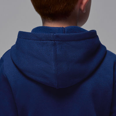 Σετ δύο τεμαχίων Baseline με φλις μπλούζα με κουκούλα Jordan Essentials για μικρά παιδιά