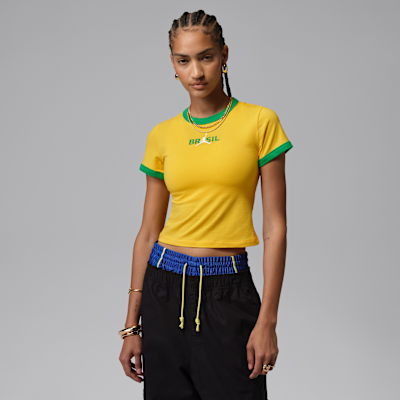 Jordan Women's Graphic Brazil Crewneck Shirt