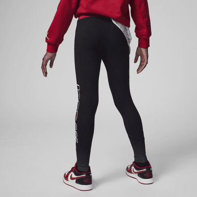 Jordan Blocked Air-Ress Leggings Big Kids' Leggings