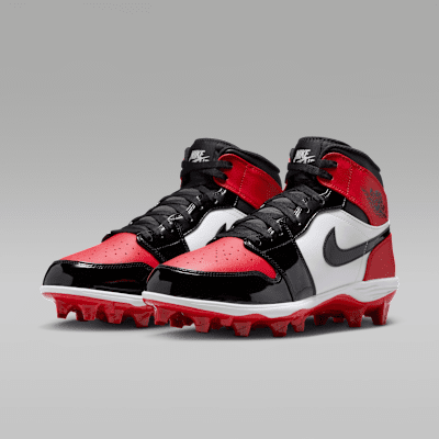 Tacos de fútbol americano para hombre Jordan 1 Mid TD