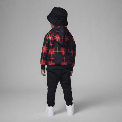 Brooklyn Fleece Plaid Hoodie and Joggers Set Toddler Set