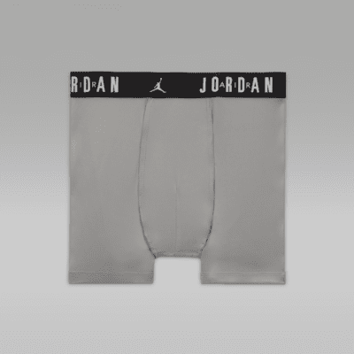 Ropa interior Flight de poliéster para niños talla grande (paquete de 3) Jordan Dri-FIT