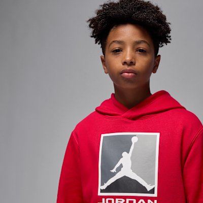Jordan Essentials Sudadera con capucha Baseline de tejido Fleece - Niño/a