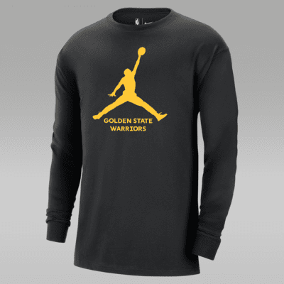 Golden State Warriors Essential Men's Jordan NBA Long-Sleeve T-Shirt