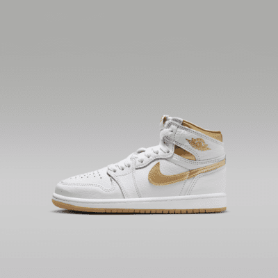 Gold hotsell jordans boys