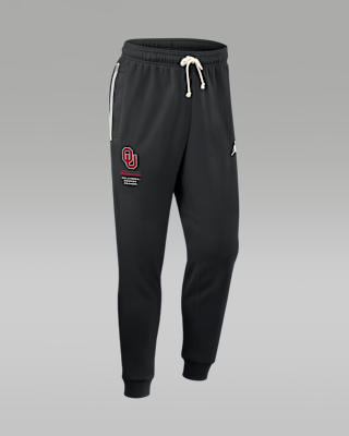 Мужские Oklahoma Sideline Standard Issue Jordan Brand Dri-FIT College Taper Pants