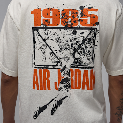 ジョーダン ブルックリン メンズ オーバーサイズド グラフィック Tシャツ